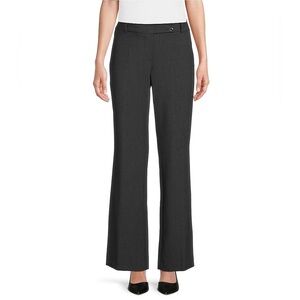 Calvin Klein Dark Gray Flare Pants Size 8